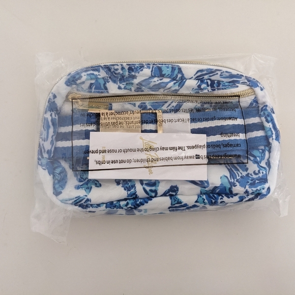 NWT! Lilly Pulitzer Jeanie Belt Bag In Resort White Shell Collector - Picture 7 of 16